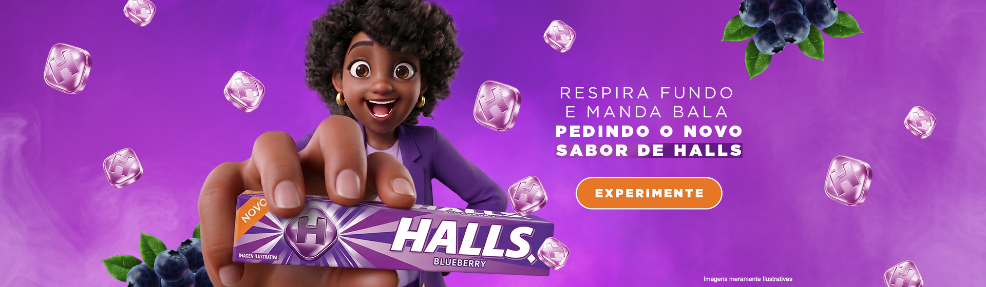 Halls Blueberry