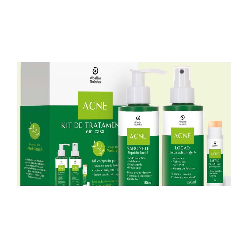 Kit Antiacne — Abelha Rainha