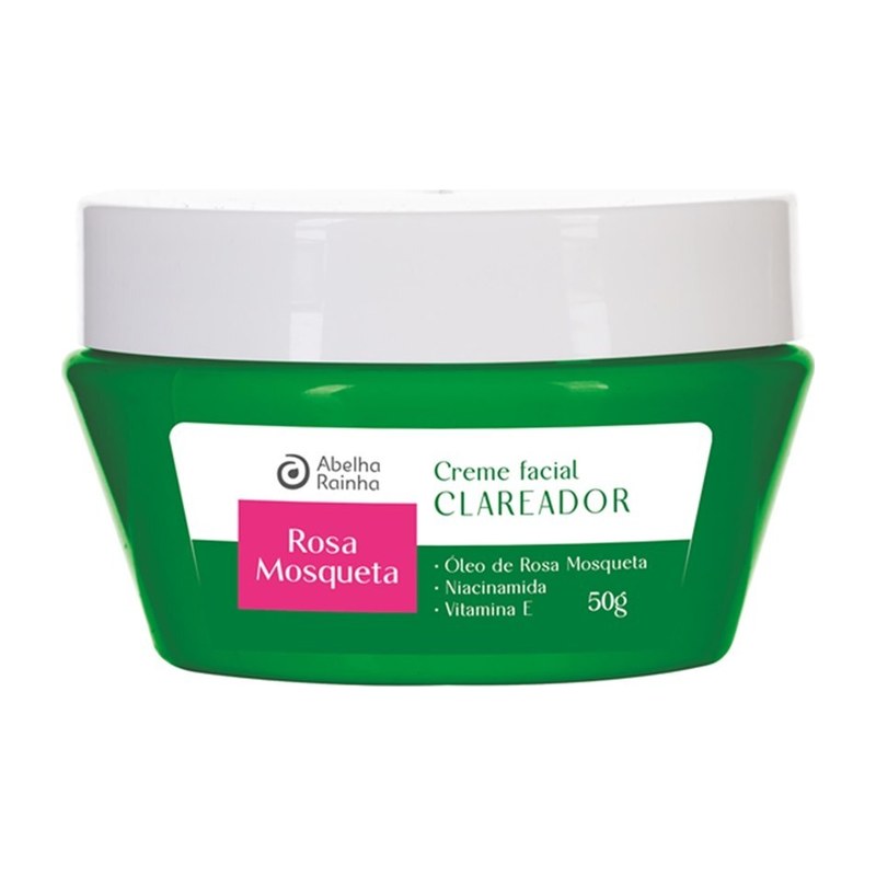 Creme Facial Clareador de Rosa Mosqueta — Abelha Rainha