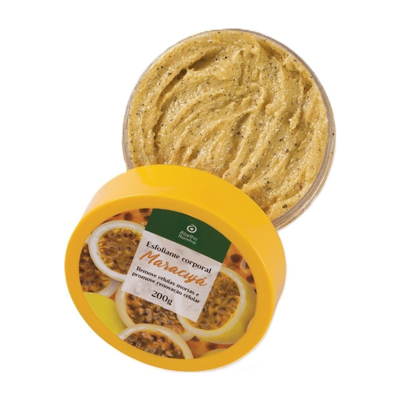 Esfoliante Corporal Maracujá — Abelha Rainha