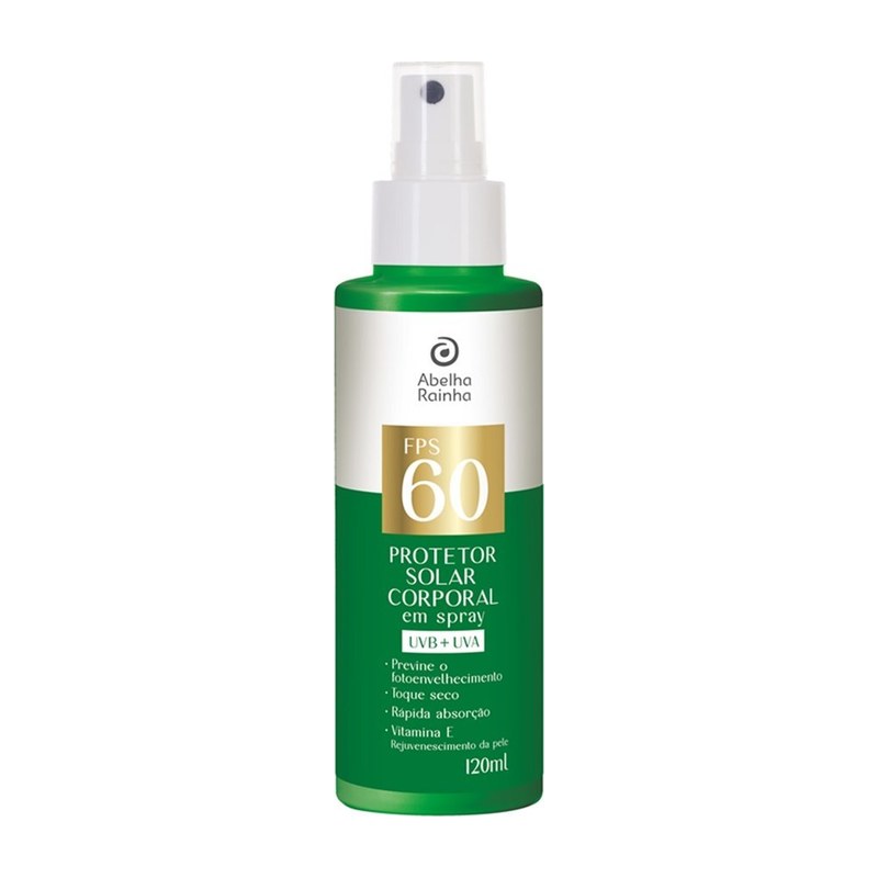 Protetor Solar Corporal em Spray — Abelha Rainha