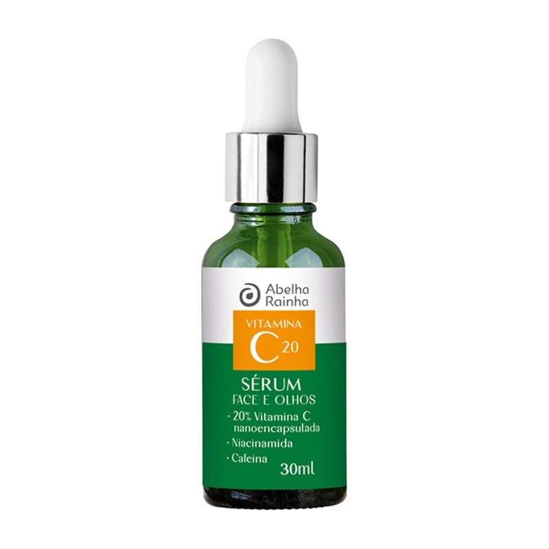 Sérum Facial Vitamina C 20% Face e Olhos — Abelha Rainha