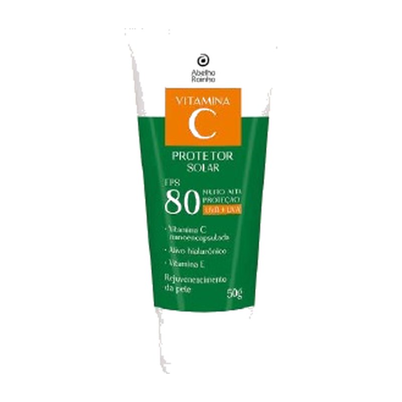 Protetor Solar Facial Vitamina C — Abelha Rainha
