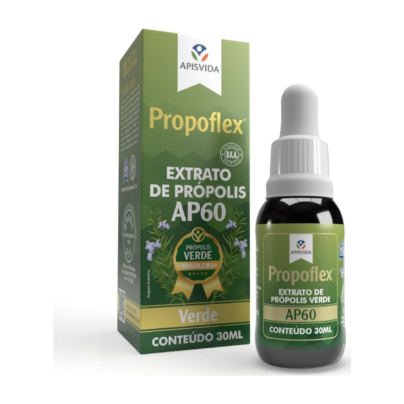 Propoflex AP60 Extrato de Própolis Verde — Apisvida