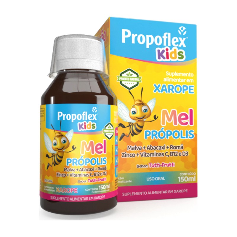 Propoflex Kids Xarope Mel + Própolis — Apisvida