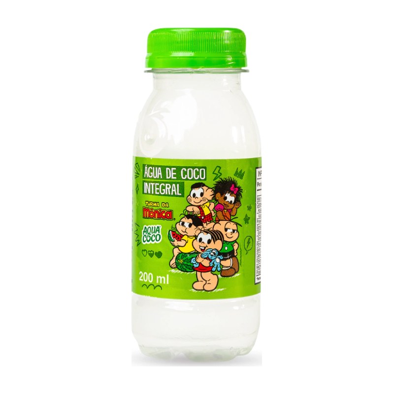 Água de Coco Garrafa Turma da Mônica — Aqua Coco