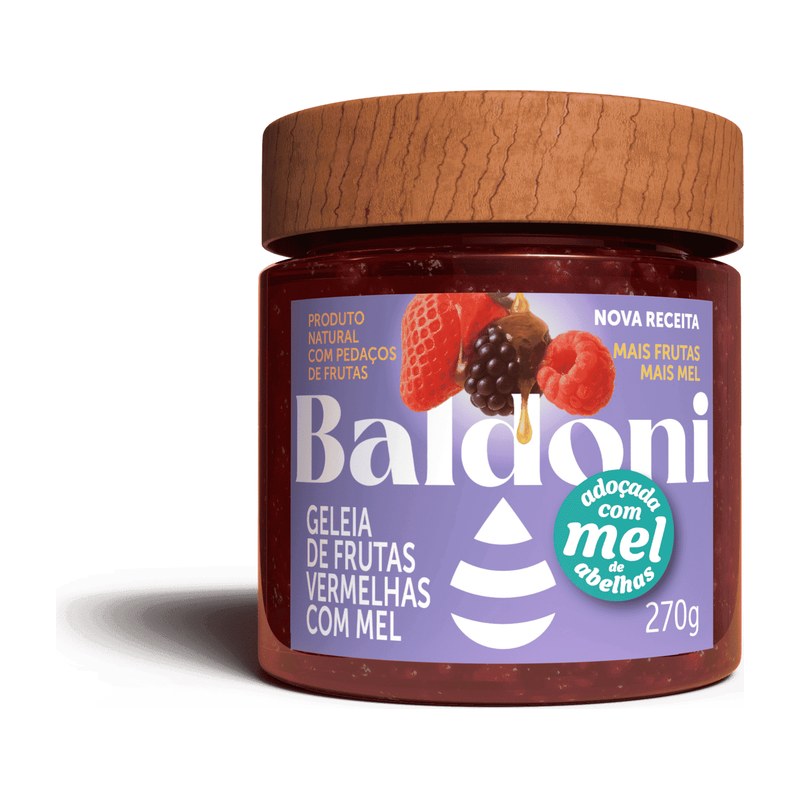 Geleia Baldoni Frutas Vermelhas — Baldoni