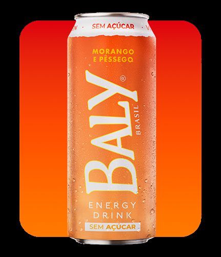 Baly Morango e Pêssego Sem Açúcar