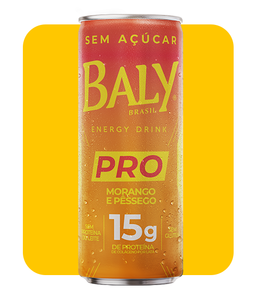Baly Pro Morango e Pêssego