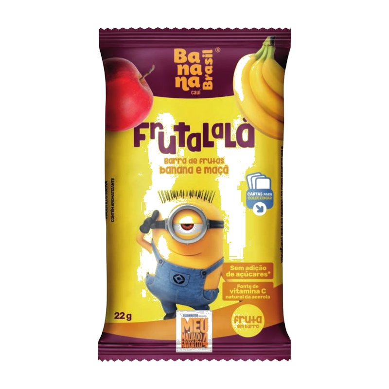 Frutalalá - Barra de Frutas Banana e Maçã — Banana Brasil