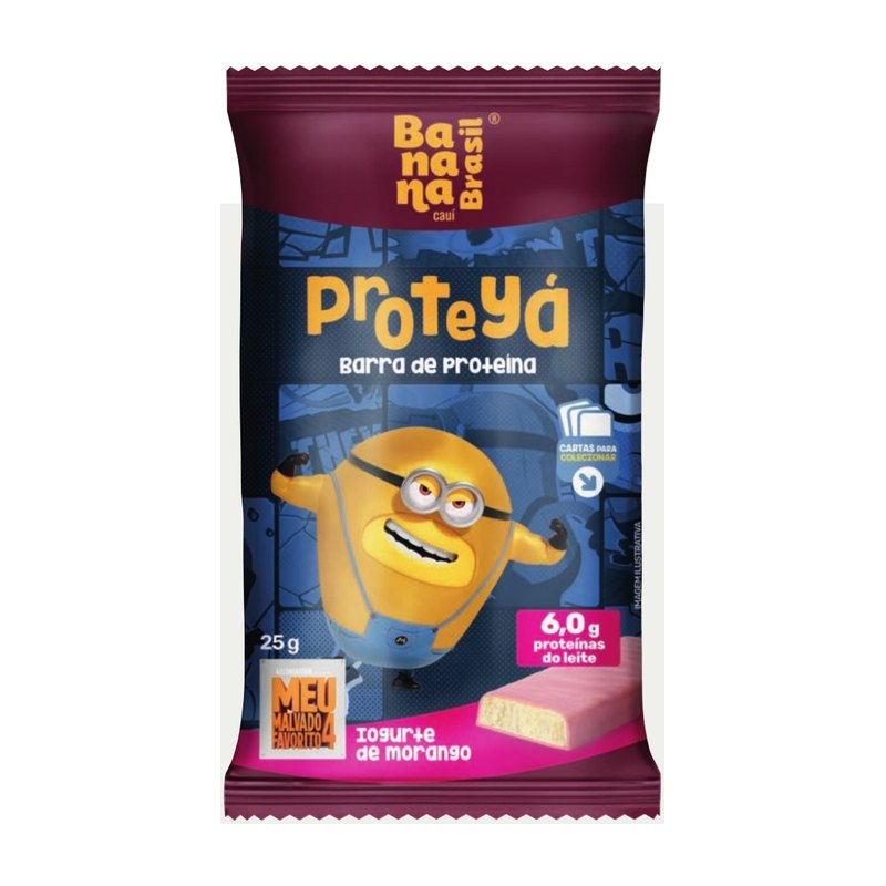 Proteyá - Barra de Proteína Iogurte de Morango — Banana Brasil