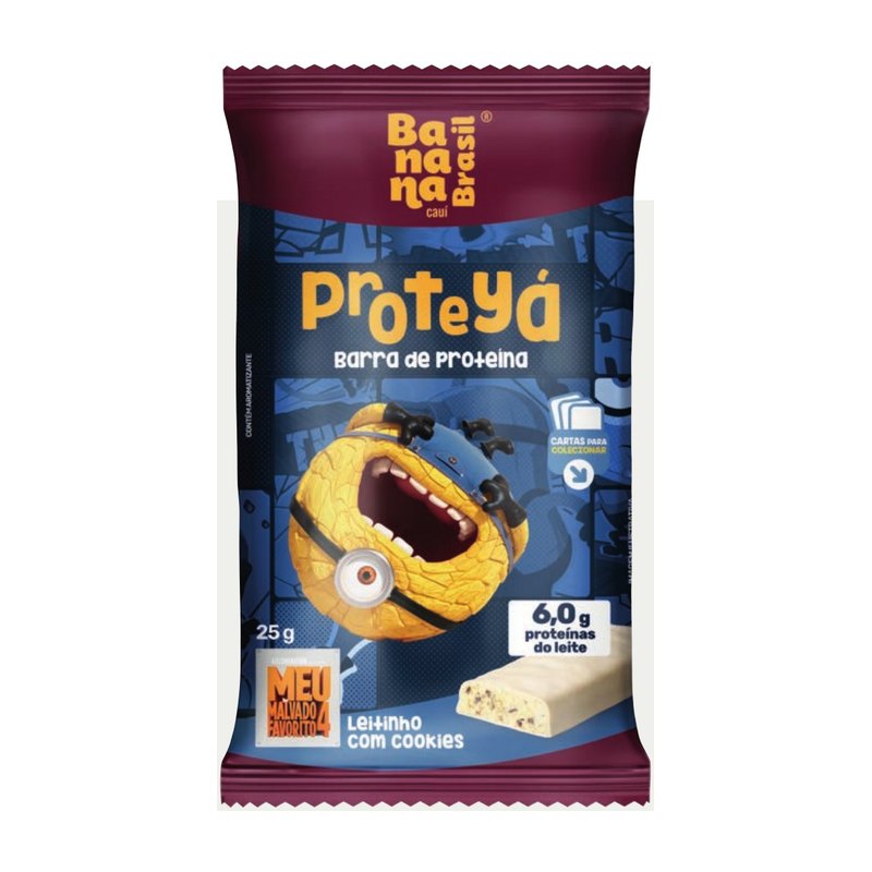 Proteyá - Barra de Proteína Leitinho com Cookies — Banana Brasil