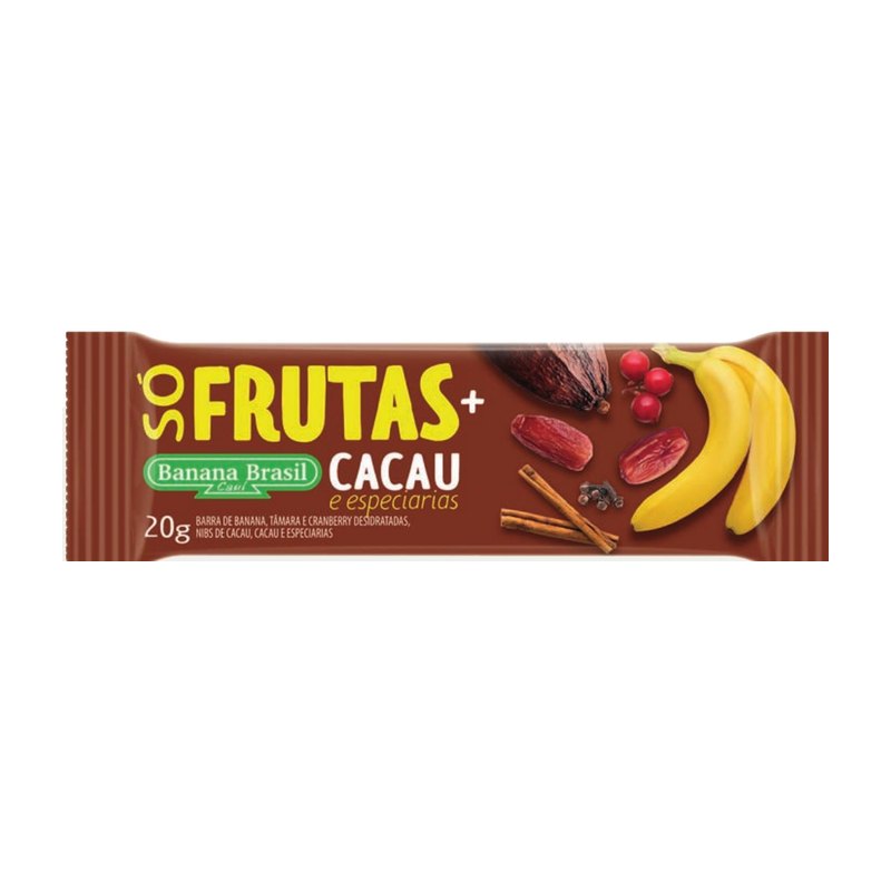 Só Frutas + Cacau e Especiarias — Banana Brasil