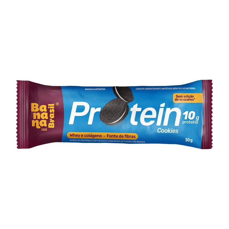 Supino Protein Cookies — Banana Brasil