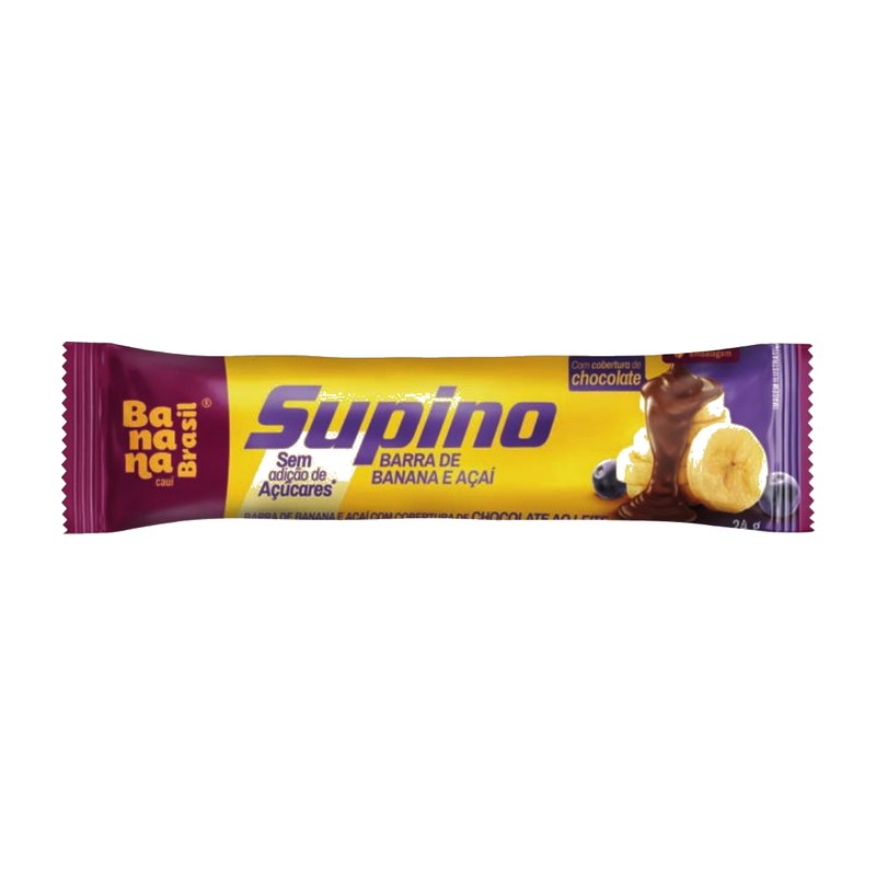 Supino Zero - Barra de Banana e Açaí — Banana Brasil