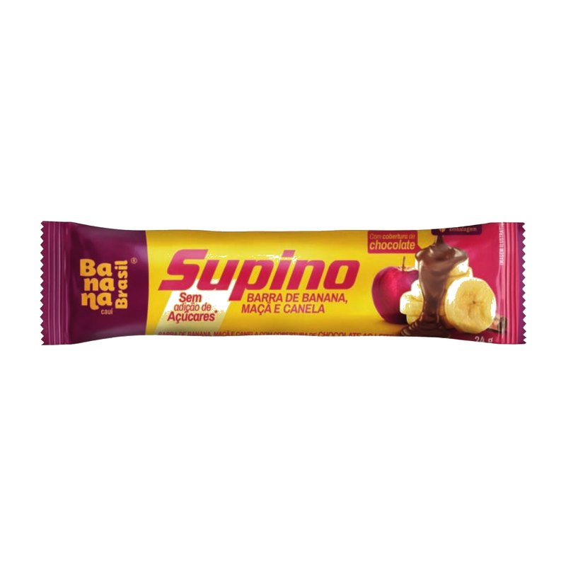 Supino Zero - Barra de Banana, Maçã e Canela — Banana Brasil