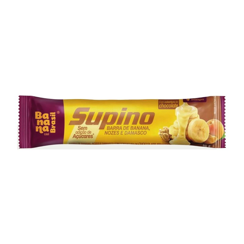 Supino Zero - Barra de Banana, Nozes e Damasco — Banana Brasil