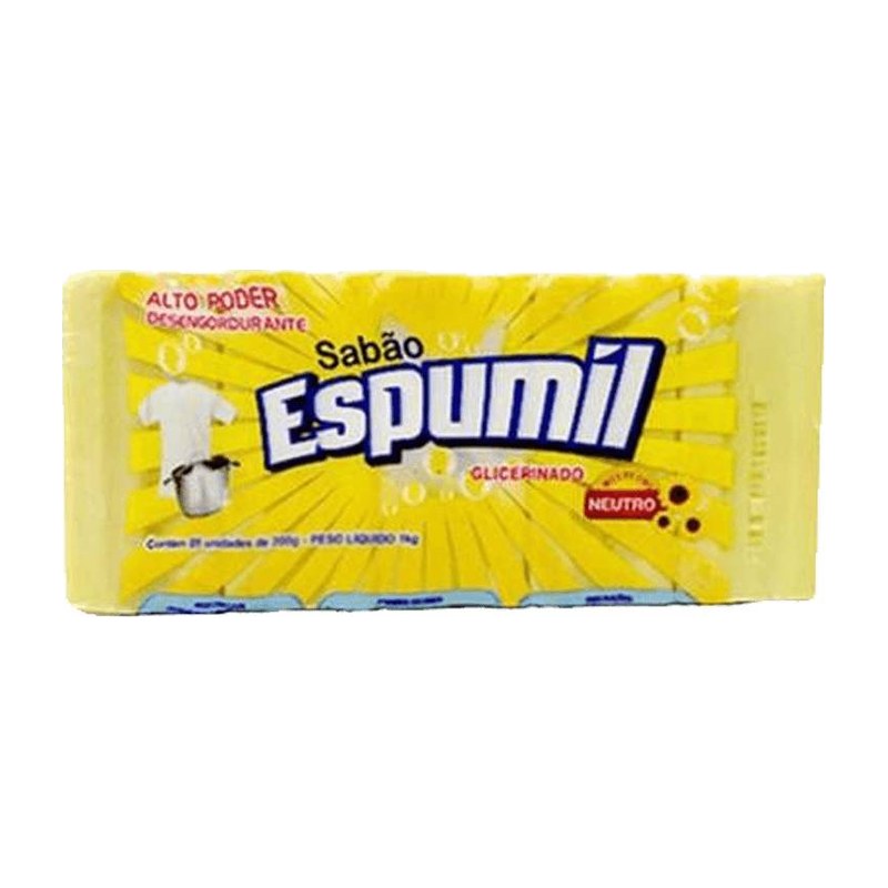 Sabão em Pedra Espumil Glicerinado Neutro — Espumil