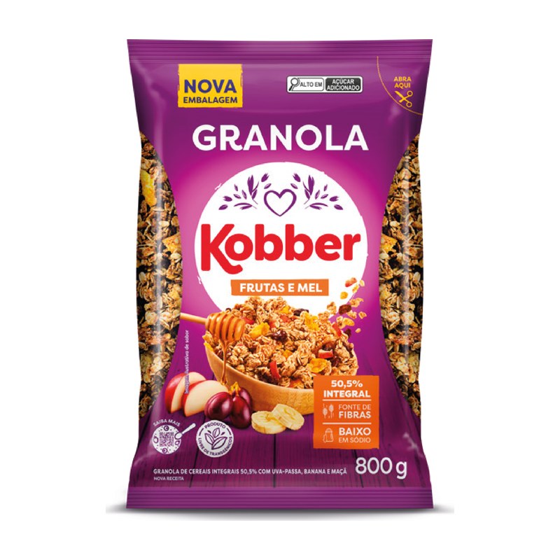 Granola Frutas e Mel — Kobber