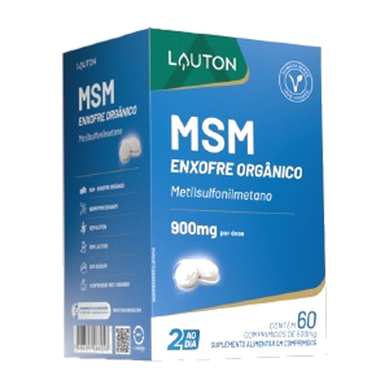 MSM - Enxofre Orgânico — Lauton