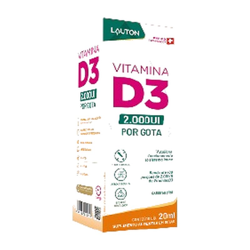 Vitamina D3 Líquida — Lauton