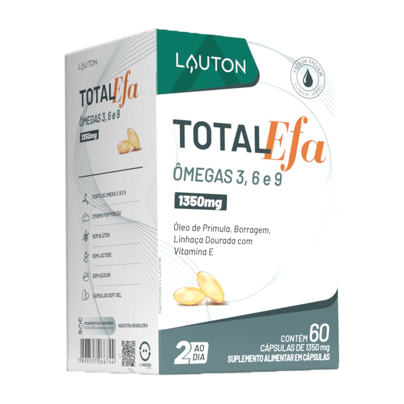 Total EFA Ômegas 3, 6 e 9 — Lauton