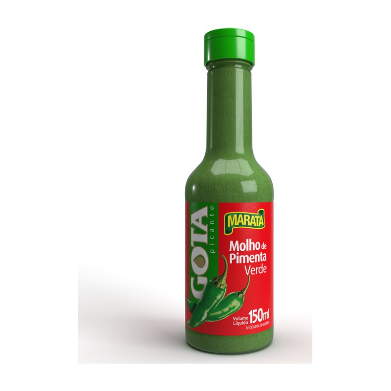 Molho Gota Pimenta Verde — Gota