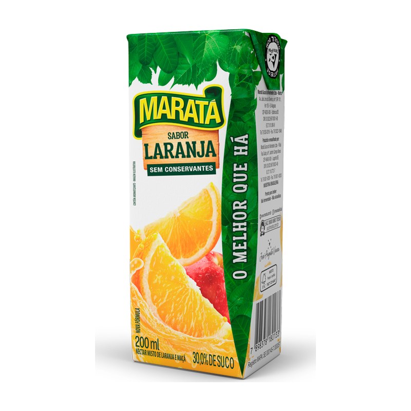 Néctar de laranja Maratá