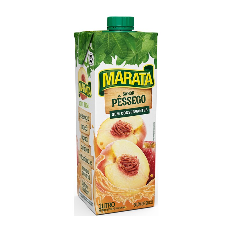Néctar Maratá Pêssego e Maçã — Maratá