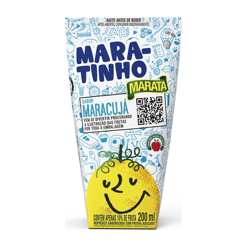Refresco Mara-tinho Maracujá — Mara-tinho