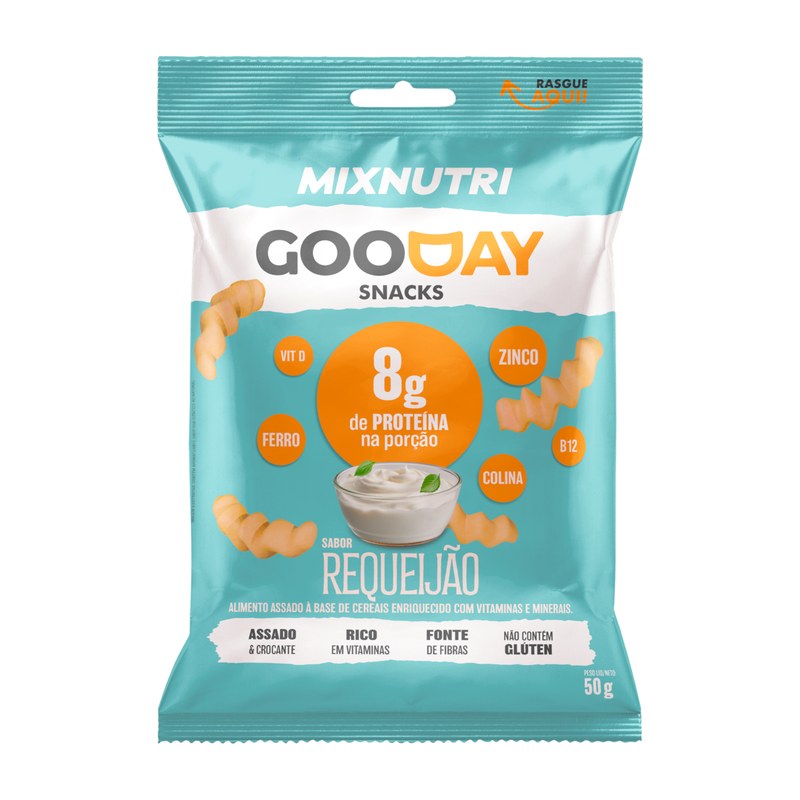 Gooday Snack Proteico - Requeijão — Mix Nutri
