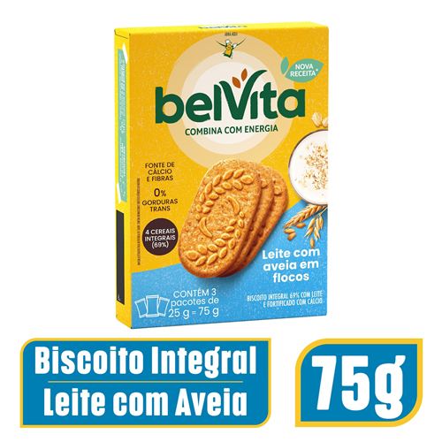 Biscoito BelVita Leite e Aveia Multipack
