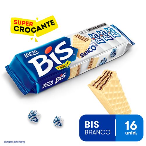 Chocolate Bis Branco Laka