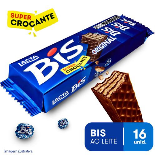 Chocolate Bis Original ao Leite