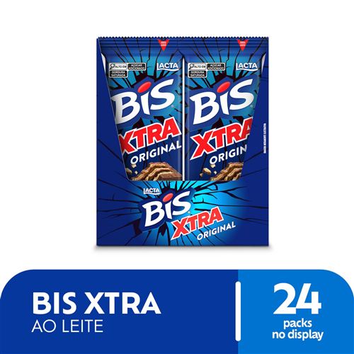 Chocolate Bis Xtra ao Leite