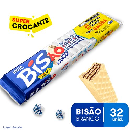 Chocolate Bisão Branco Laka