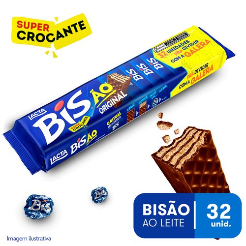 Chocolate Bisão Original ao Leite