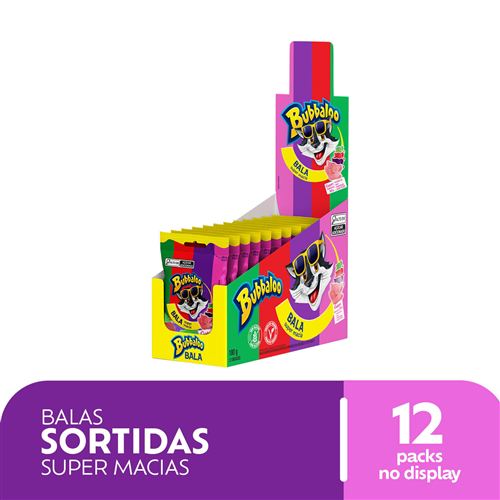 Bala Macia Bubbaloo Mix