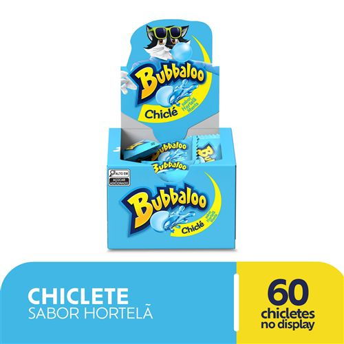 Chiclete Bubbaloo Hortelã