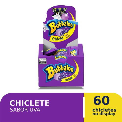 Chiclete Bubbaloo Uva