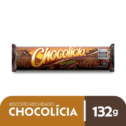 Biscoito Recheado Chocolícia