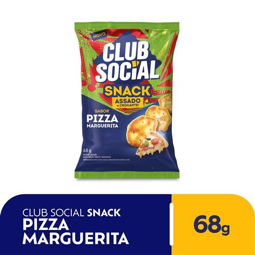 Salgadinho Club Social Snack Pizza