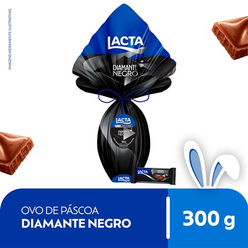 Ovo de Páscoa Diamante Negro