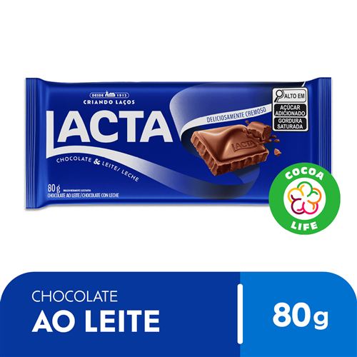 Chocolate Lacta ao Leite