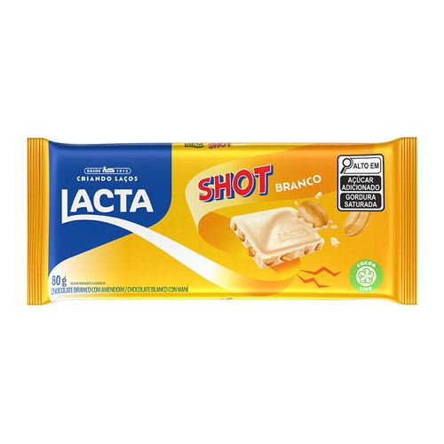 Chocolate Lacta Shot Branco