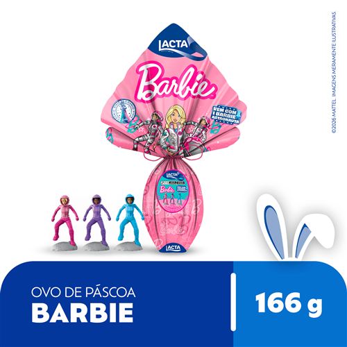 Ovo de Páscoa Lacta Barbie