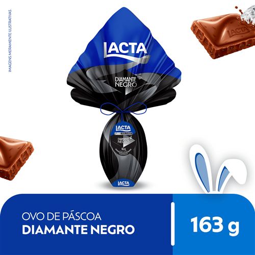 Ovo de Páscoa Lacta Diamante Negro