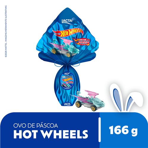 Ovo de Páscoa Lacta Hotwheels