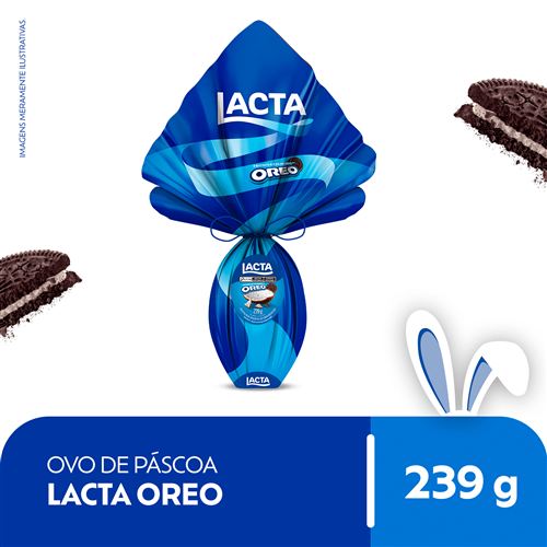 Ovo de Páscoa Lacta Oreo
