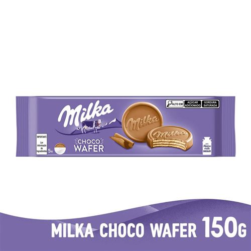Biscoito Milka Choco Wafer